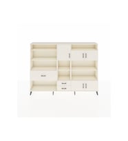 Arges Dolap 13 Raflı 3 Çekmeceli 5 Kapaklı 220x30x163 Aytaşı-Aytaşı