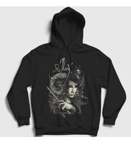 Presmono Unisex Siyah Myth Metal Alcest Kapüşonlu Sweatshirt 523567tt