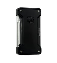 Quantoro Tek Torch Pürmüz Siyah Metal Puro Çakmağı