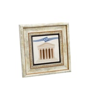 Yunanistan Baskılı Taş Tablo 20x20