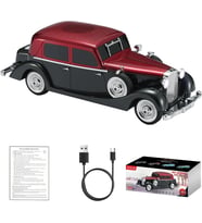 Retro Klasik Araba Bluetooth Hoparlör Kablosuz HD Ses FM Radyo YG-239 (5690)