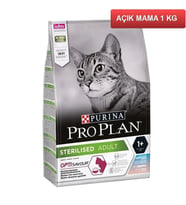 ProPlan Sterilised Morina Balıklı Kısırlaştırılmış Kedi Maması 1 Kg AÇIK