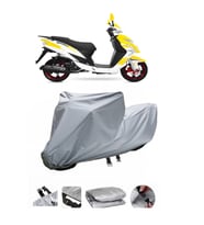 Yuki YB 100 Jumbo  Gri Motosiklet Brandası ARKA ÇANTA UYUMLU DEĞİLDİR