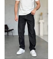 WE11 YIKAMALI ANTRASİT GRİ BAGGY PANTOLON