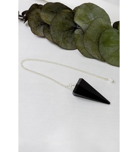 Obsidyen Taşı Pandül (Siyah)