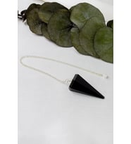 Obsidyen Taşı Pandül (Siyah)