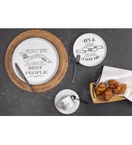 Porland Be Happy 19 Parça 6 Kişilik Pasta- Çay Takımı  04A+P021312 (Beyaz)