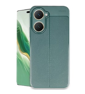 Vivo Y18 Kılıf Auto Focus Kapak - Koyu Yeşil