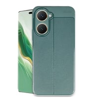 Vivo Y18 Kılıf Auto Focus Kapak - Koyu Yeşil