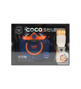 VAGONLİFE COCOSMILE ÖZEL KUTULU UZAY TEMALI KILIFLI TRİTAN MATARA CS0006 630ML MAVİ
