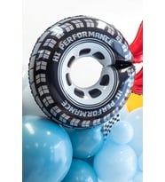 Yarış Araba Tekerlek İçi Boş Model Folyo Balon