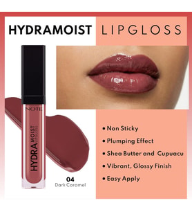Cosmetics Hydramoist Lipgloss Nemlendirici Dudak Parlatıcısı - 04 Dark Caramel - Mor