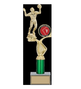ODAK KUPA - Figürlü Kupalar - Voleybol Erkek Figürlü Kupalar FG-018 C - 35 cm