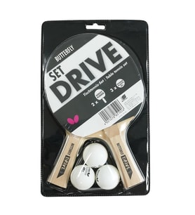 BUTTERFLY DRIVE TT SET (2 RAKET + 3 TOP) 85102S (Çok Renkli)