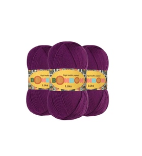 Bonbon Lüks Örgü İpi Patiklik İp 98287 3 Adet