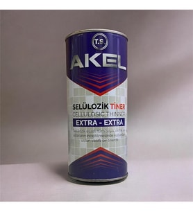 AKEL SELÜLOZİK TİNER 1/1LİK 750ml (Şeffaf)