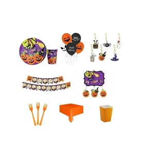 Hallowen Parti Seti 8 Kişilik