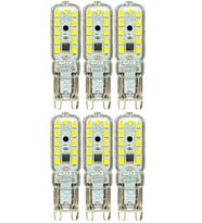 (6 Adet) Osaka 5W 6500K (Beyaz Işık) G9 Duylu Led Kapsül Ampul