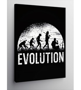 Kanvas Tablo Evrim Ve Nargile