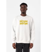 Dragon Ball Z Anime Namek Wars Beyaz Erkek 2ip Sweatshirt
