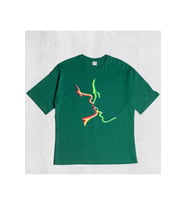 Unisex Two Face Tshirt (Yeşil)