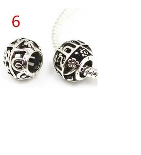 Takantakana Worldshop, Pandora, Bileklik Uyumlu, Gümüş, Charm  (1Adet)