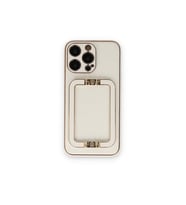 Newface Apple iPhone 14 Pro Max Kılıf Coco Elit Kapak - Beyaz