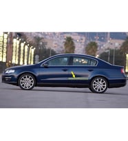 VW Passat B6 2006-2011 Sol Arka Kapı Çıtası Krom Nikelaj 3C0853753C