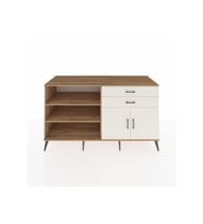 Kronos Konsol 3 Raflı 2 Çekmeceli 2 Kapaklı 176x59x99 Çam-Aytaşı