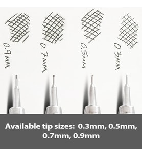 Pentel Graphgear 500 Teknik Çizim Ve Yazı İçin Mekanik Kurşun Kalem, 0.5 Mm, Orijinal Kutusunda