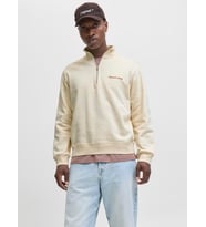 JORNORREBRO EMB SWEAT HIGH NECK NOOS Antique White