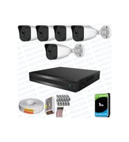 Provzen RV HiLook 5 Kameralı Full HD Geniş Açı Güvenlik Kamerası
