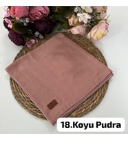 Lady Coco Rami Eşarp Koyu Pudra PRE0218