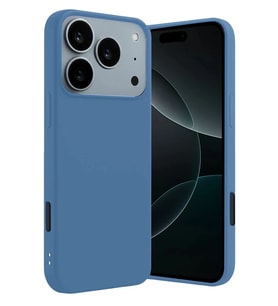 Mey İthalat® iPhone 17 Pro Max First Silikon - Mavi