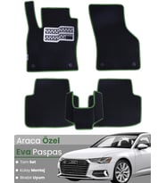 AUDİ A6 SEDAN (2019-2025) Uyumlu EVA Paspas Tam Set–Araca Özel,Su Geçirmez,Kolay Montaj