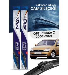 Opel Corsa C Silecek Takımı 2000-2006 Uyumlu 500MM/450MM