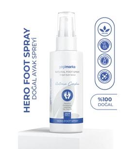 YEŞİL MARKA HERO DOĞAL AYAK SPREYİ 100ML