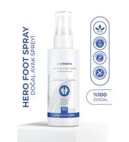 YEŞİL MARKA HERO DOĞAL AYAK SPREYİ 100ML
