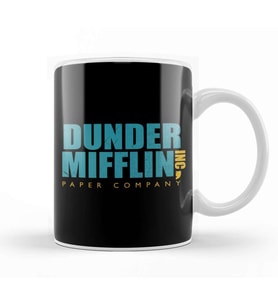 The Office Dunder Mifflin Inc Paper Company Grunge Kupa Bardak Porselen