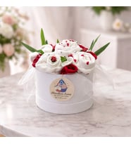 Kız Bebek Hediyelik Set. (Kırmızı)
