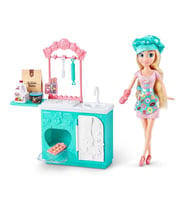Sparkle Girlz Aşçı Bebek Oyun Seti 27 cm 100183