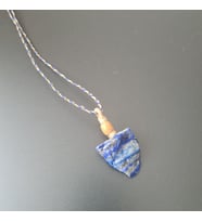 Laluikrar - Lapislazuli Doğal Taş İpli Kolye (LaZu)