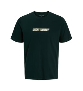 JACK JONES Yazı Baskılı Erkek Tişört 12298430