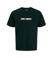 JACK JONES Yazı Baskılı Erkek Tişört 12298430