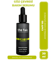 the fair. Caff-B3 Eye Illume Vegan Göz Serumu Koyu Halka ve Kırışıklık Karşıtı Aydınlatıcı  30 ml