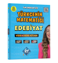 Gamze Hoca Türkçenin Matematiği Tüm Sınavlar İçin Edebiyat Video Ders Kitabı KR Akademi Yayınları