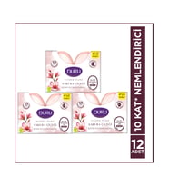 Duru Hydro Pure Bahar Çiçeği 6 Paket 12 Adet Şeffaf Cilt Bakım Sabunu 12x135 Gr Gluten,Hayvansal Yağ İçermez