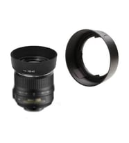 Ayex, Nikon AF-S DX 18-55mm Lens İçin HB-45 Lens Hood, Parasoley (Siyah)