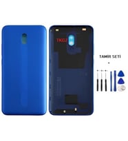 Xiaomi Redmi 8A FULL Kasa Arka Kapak Yan Tuş Takımı MAVİ - TAMİR SETİ