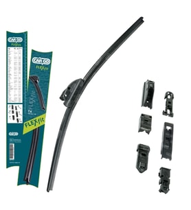 HC Cargo 6 Aparatlı Muz Silecek 650 mm (Siyah)